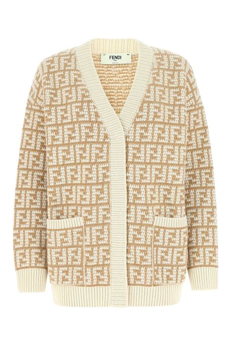 vintage fendi cardigan|Fendi cashmere cardigan.